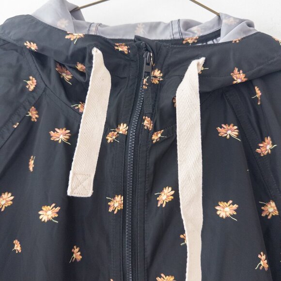 Madewell French Daisies Raincheck Packable Raincoat, Floral Rain Jacket Size S - Picture 10 of 13